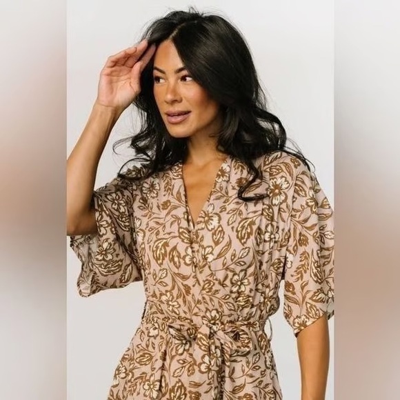 NWT Baltic Born Connor Floral Romper Size M - Picture 5 of 7